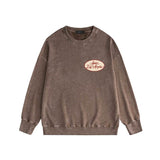 Amiri washed sweatshirt multi-chapter printing washed and distressed