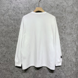 Amiri long sleeve shirts all gray overlapping letterprinting