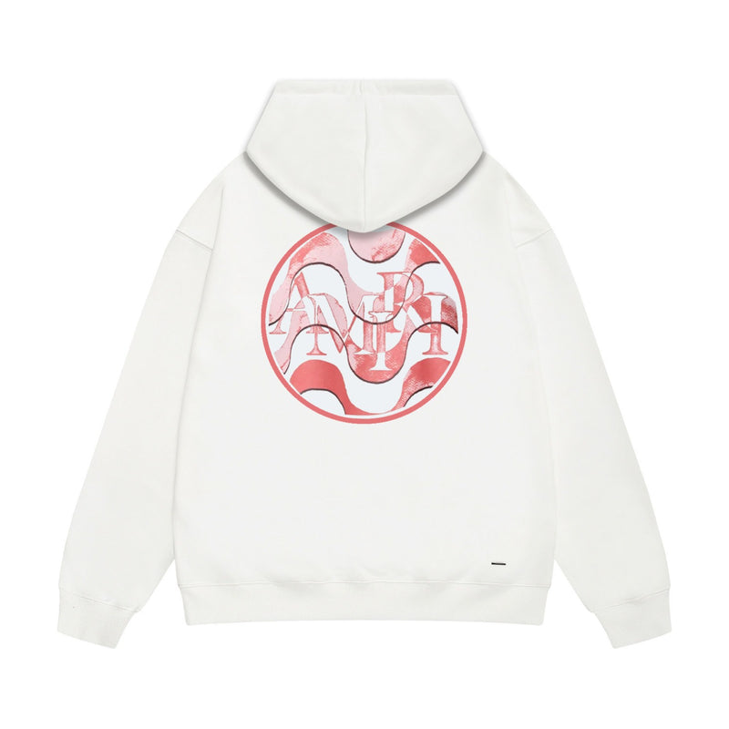 Amiri hoodie circle sketch printing