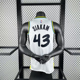 NBA Jerseys Season 25, Pacers, City Edition No. 43, Sylkham