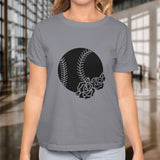 Baseball T-Shirts Casual Couple Tops