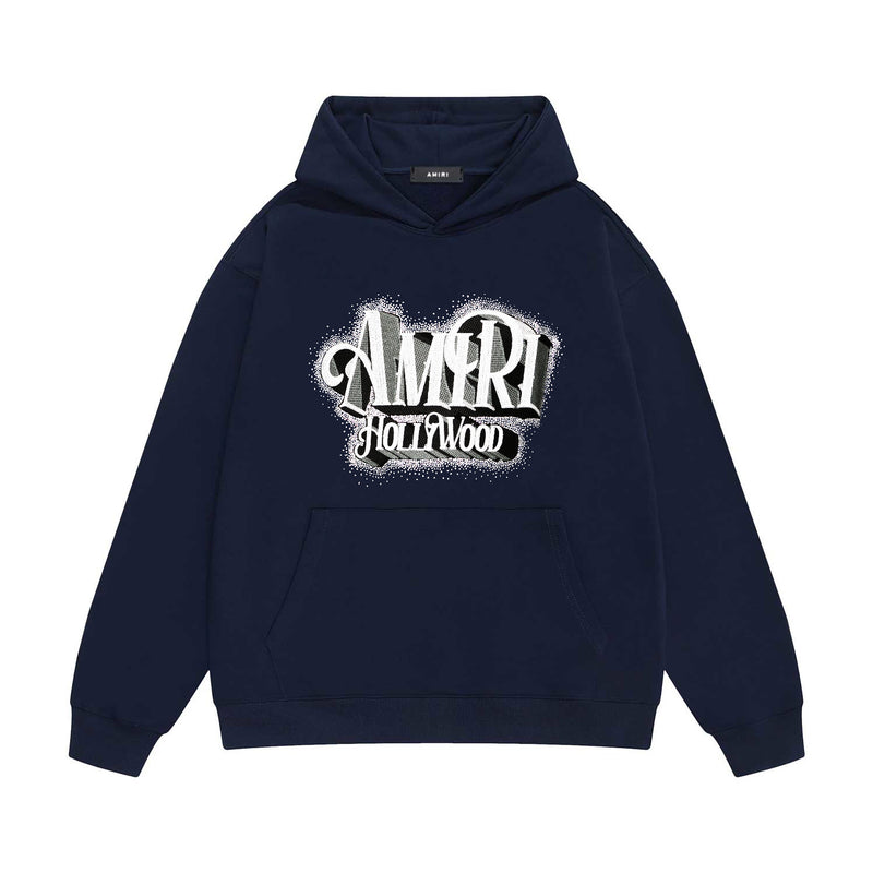 Amiri hoodie stereo hollywood printing