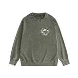 Amiri washed sweatshirt California Hollywood alphabet print washed old
