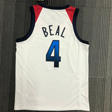NBA Jerseys 2021 Olympics USA Team White 4, Bill