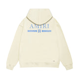 Amiri hoodie crayon horizontal stripes printing