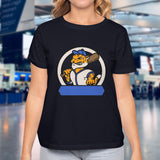 Baseball T-Shirts Casual Couple Tops