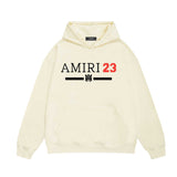Amiri hoodie red font printing