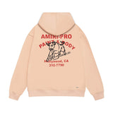 Amiri hoodie bull printing