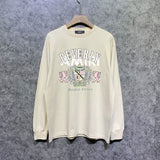 Amiri long sleeve shirts lion medal printing