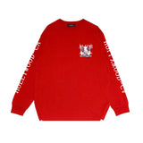 Amiri long sleeve shirts flying eagle medal printing
