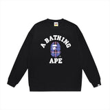 Bathing ape Crew neck sweatshirt