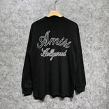 Amiri long sleeve shirts letter-filled printing