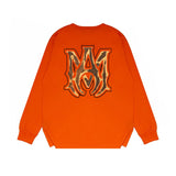 Amiri long sleeve shirts splash paint skeleton printing