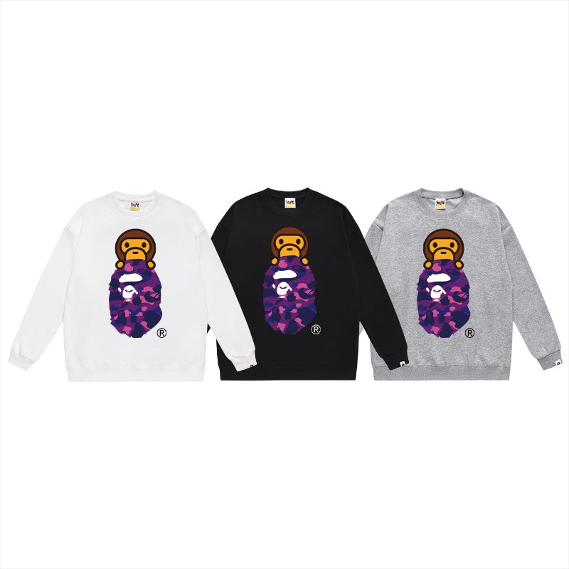 Bathing ape Crew neck sweatshirt
