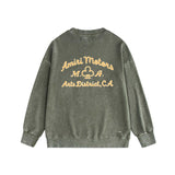 Amiri washed sweatshirt MV printed washed old