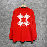 Amiri long sleeve shirts simple letter print