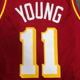 NBA Jerseys Eagles, Red 11, Trey Young