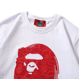 Bathing Ape T-Shirt Spring 30th Anniversary Ape Man Short Sleeve T-Shirt