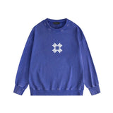 Amiri washed sweatshirt small letter group print washed old
