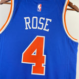 NBA Jerseys 23 season Knicks, away, No. 4 Blue, Rose