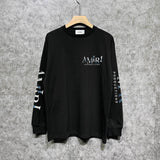 Amiri long sleeve shirts double-sided rose printing