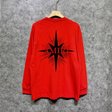 Amiri long sleeve shirts star shield printing