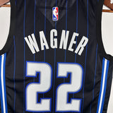 NBA Jerseys 23 season Magic, away, black, striped No. 22, Wagner