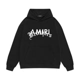 Amiri hoodie letter cross print