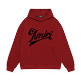 Amiri hoodie with flowing letter print