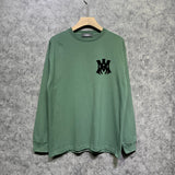 Amiri long sleeve shirts hollywood spider printing