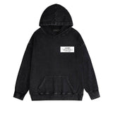Amiri washed hoodie hollywood art word printing distressed printing