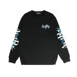 Amiri long sleeve shirts overlapping letter dragon printing
