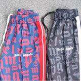 Palm Angels sweatshirt & sweatpants Two-piece set All-over letter printing zip-up cardigan