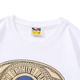 Bathing Ape T-Shirt Ape Man Bronzing Printing Short Sleeve T-Shirt