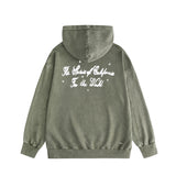 Amiri washed hoodie angel twins washed distressed printing