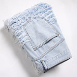 Mens Fashion Jeans Blue Ribbon 8862#