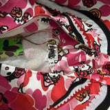 Bathing ape hoode bape shark full print hello kitty casual