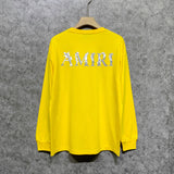 Amiri long sleeve shirts with vine text printing