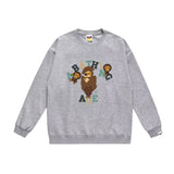 Bathing ape Crew neck sweatshirt