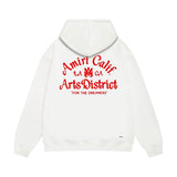 Amiri hoodie la limited art word printing