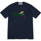 Mens T-shirts 21SS Lizard Tee Lizard Lawn LOGO Short Sleeve T-Shirt Tide Loose