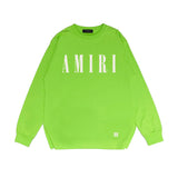 Amiri long sleeve shirts classic letter spider print
