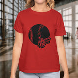 Baseball T-Shirts Casual Couple Tops