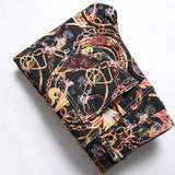 Mens Fashion Jeans Black paintbrush graffiti 8838#