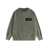 Amiri washed sweatshirt hollywood art word printing washed and distressed