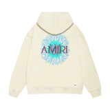 Amiri hoodie colorful sun print