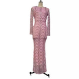 Women Party Dress Slim Fit Elegant Banquet Evening Gown (Ss0416)