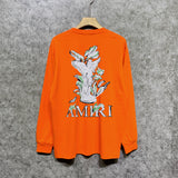 Amiri long sleeve shirts angel printing