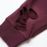 Lost intricacy Hoodie rhinestones