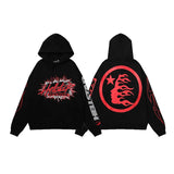 Hellstar Hoodie & Pants Vintage Washed Old Hooded Sweater Hoodie